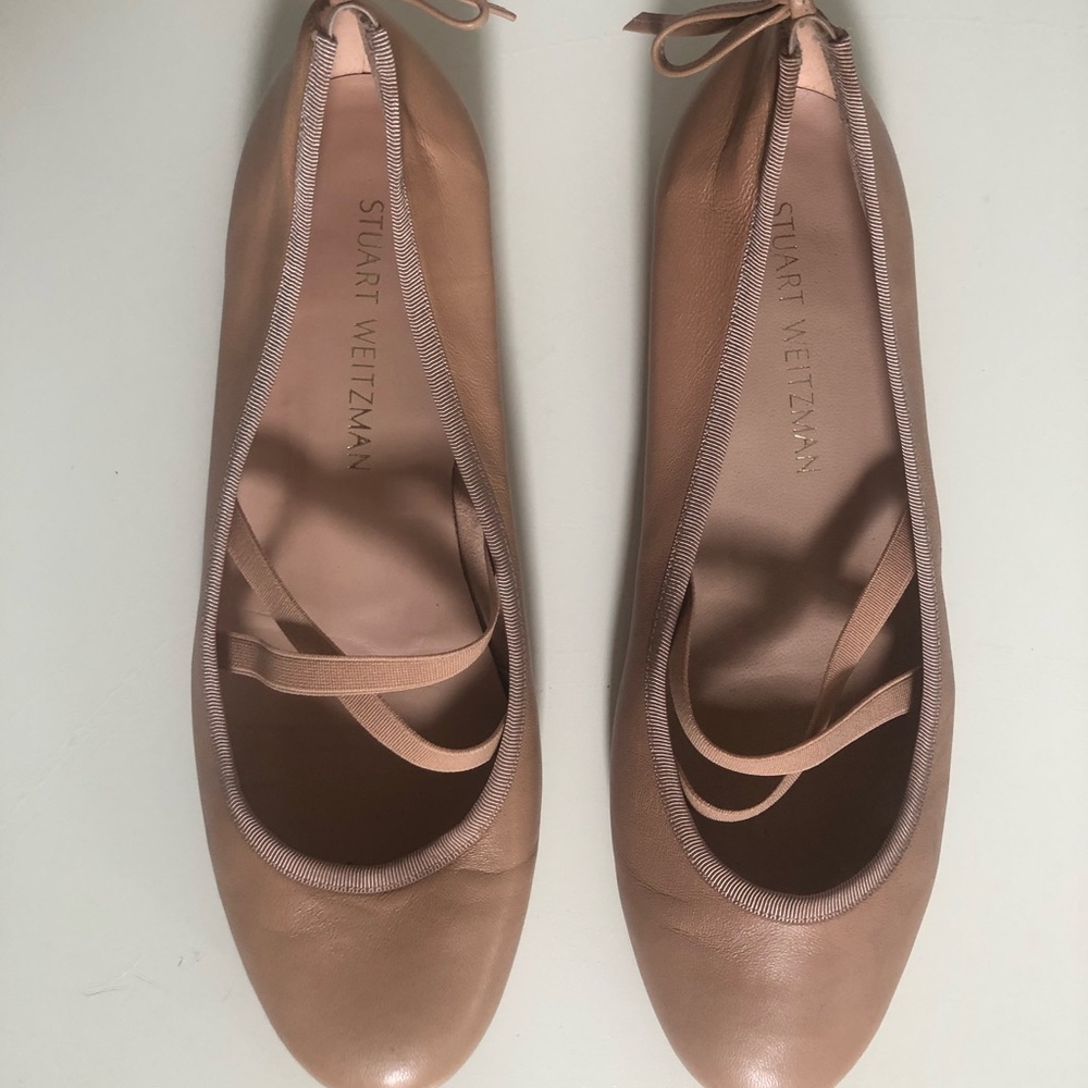 Stuart Weitzman Bolshoi Ballet Flats, worn twice
